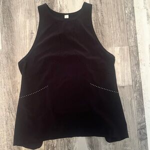 Black Sleeveless Women's Top